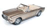 フォード マスタング コンバーチブル 1964.5 50th Anniversary (ブロンズゴールド) (ミニカー)