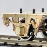 1/80 Single-axis bogie Double Link w/Detail Plate holder(Kasha-Hyo Sashi) Kit (No Wheel) (Unassembled Kit) (Model Train)