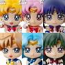 Petit Chara! Series Sailor Moon New friends and Make-up! 6 pieces (PVC Figure)