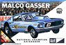 Ohio George Malco Gasser 1967 Mustang (Parts Forming Color : White) (Model Car)
