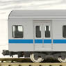 Odakyu Electric Railway Type 3000 8/9th Edition Brand Mark Additional Six Middle Car Set (Trailer Only) (Add-On 6-Car Set) (Pre-colored Completed) (Model Train)