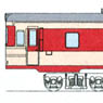 J.N.R. Type Kini56 1, 2 Conversion Kit (Unassembled Kit) (Model Train)