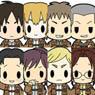 D4 Attack on Titan Rubber Key Ring Collection Vol.1 10 pieces (Anime Toy)