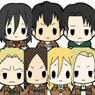 D4 Attack on Titan Rubber Key Ring Collection Vol.2 10 pieces (Anime Toy)