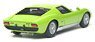 Lamborghini Miura P400S 1968 (Lime & Silver) (Diecast Car)