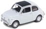 Fiat Nuova 500 1957 (White) (Diecast Car)