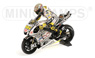 Yamaha YZR M1 2010 MotoGP Laguna Seca + Figure V. Rossi + Stand 3 Piece Set (Diecast Car)