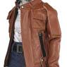 Dollsfigure 1/6 Men`s Outfit Brown Leather Jacket Set (Fashion Doll)