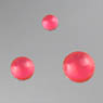 Lumilite Dome Fluorescent Pink (9 pcs) (Material)