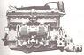 アルファ・ロメオ 8C 2900 B エンジン (1938) ケース付 (ミニカー)