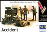 Accident. Soviet & German military men, Summer 1941 (Plastic model)