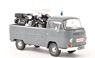 VW T2-a ピックアップ トラック Puch SG250 `Gendarmerie`バイク2台積載 (ミニカー)