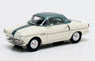 フィアット Viotti 600 クーペ (1959) ホワイト/メタリックグリーン (ミニカー)
