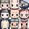 D4 Naruto Rubber Key Ring Collection Vol.1 Price Revision Ver. 10 pieces (Anime Toy)