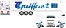 ボルボ FH CHEREAU セミトランスポーター GUIFFANT (ミニカー)