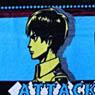 Attack on Titan Face Towel A Eren & Mikasa & Armin (Anime Toy)