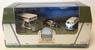 Camping Diorama - Chevy C20 Camper, VW Beetle, VW Samba Bus, 2 figures (3台セット/フィギュア2体付) (ミニカー)