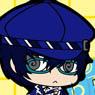 Persona 4 the Golden Rubber Key Ring - Shirogane Naoto (Anime Toy)