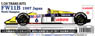 FW11B Japanese GP 1987 トランスキット (レジン・メタルキット)