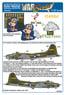 1/32 USAAF B-17F Flying Fortress 403/63BS 43BG `The Mustang/Lady Luck` (Decal)