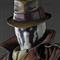 Play Arts Kai: Rorschach from Watchmen (Completed)
