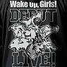 Wake Up, Girls! Live! WUG! Hooded Windbreaker Black x White XL (Anime Toy)