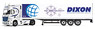 メルセデス・ベンツ アクトロス (MP4) 冷蔵トレーラー Dixon International (ミニカー)