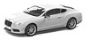 ベントレー コンチネンタル GT V8 S Launch Car ゴースト ホワイト (ミニカー)