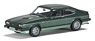 フォード カプリ Mk3 2.8 injection フォレストグリーン/クリスタルグリーン (ミニカー)