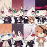Diabolik Lovers Trading Metal Charm Strap 8 pieces (Anime Toy)