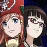 Bodacious Space Pirates the Movie Abyss of Hyperspace Mofumofu Throw Marika & Chiaki (Anime Toy)