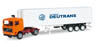 (HO) Volvo F 12 refrigerated box trailer `Deutrans` (Model Train)