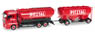 (HO) MAN TGX XLX silo trailer `Silo Melmer / PITZTAL.com` (A) (Model Train)