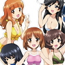 Girls und Panzer Charapeta Swim Wear B L (Anime Toy)