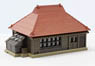 (Z) Z-Fookey Metal-Roof Farmhouse (Red Roof) (Model Train)