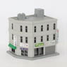 (Z) Z-Fookey Corner Shop Building A (1pc.) (Pre-colored Completed) (Model Train)