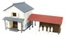 [Miniatuart] Miniatuart Putit : Ware House 2 (Unassembled Kit) (Model Train)
