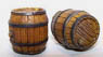 Wooden Barrels (3pcs) (Plastic model)