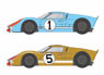 GT40 1966LM #1/5 Decal Set (Decal)