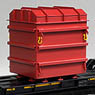 (HOj) [Limited Edition] J.N.R. Type Shiki 550 Heavy Capacity Flatcar Type A (Pre-colored Completed Model) (Model Train)