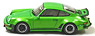 Porsche 911 Turbo 1975 Green  (Diecast Car)