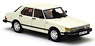 サーブ 900 GLI 4ドア (1981) ホワイト (ミニカー)