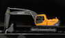 (HO) Volvo EC210 Excavator (Model Train)