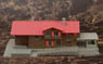 アルプスの氷河特急 スイスの駅舎 (鉄道模型)