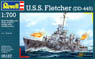 U.S.S. フレッチャー級駆逐艦 (DD-445) (プラモデル)