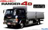 Hino Ranger 4D - Shutter grill Flat Body (Model Car)