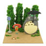 [Miniatuart] Studio Ghibli Mini : My Neighbor Totoro Totoro to Bus stop (Assemble kit) (Railway Related Items)