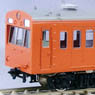 1/80 Moha100 (Trailer Car with Pantograph) (J.N.R. Commuter Train Series 101 Non Air Conditioning, Vermilion) (Pre-colored Completed) (Model Train)