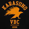 Haikyu!! Karasuno High School Volleyball Club Tote Bag Black (Anime Toy)