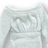 PNM Light Knit Dress Set (Blue x Off-White) (Fashion Doll)